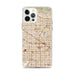 Custom iPhone 12 Pro Max Buena Park California Map Phone Case in Woodblock