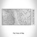 Rendered View of Buena Vista Colorado Map Engraving on 17oz Stainless Steel Insulated Cola Bottle