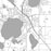 Buffalo Minnesota Map Print in Classic Style Zoomed In Close Up Showing Details