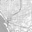 Buffalo New York Map Print in Classic Style Zoomed In Close Up Showing Details