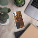 Custom Buffalo New York Map Phone Case in Ember