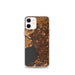 Custom Buffalo New York Map iPhone 12 mini Phone Case in Ember