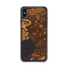 Custom Buffalo New York Map Phone Case in Ember
