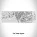 Rendered View of Buffalo New York Map Engraving on 10oz Stainless Steel Insulated Cup with Sipping Lid
