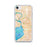 Custom Buffalo New York Map iPhone SE Phone Case in Watercolor