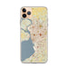Custom Buffalo New York Map Phone Case in Woodblock