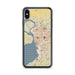 Custom Buffalo New York Map Phone Case in Woodblock