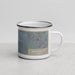 Right View Custom Bullhead City Arizona Map Enamel Mug in Afternoon
