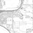 Bullhead City Arizona Map Print in Classic Style Zoomed In Close Up Showing Details