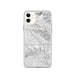 Custom iPhone 11 Burbank California Map Phone Case in Classic