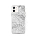Custom iPhone 12 Burbank California Map Phone Case in Classic