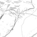 Burlington West Virginia Map Print in Classic Style Zoomed In Close Up Showing Details