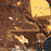 Cabo San Lucas Mexico Map Print in Ember Style Zoomed In Close Up Showing Details