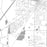 Cabot Arkansas Map Print in Classic Style Zoomed In Close Up Showing Details
