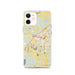 Custom Cabot Arkansas Map iPhone 12 Phone Case in Woodblock
