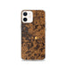 Custom iPhone 12 Cadiz Kentucky Map Phone Case in Ember
