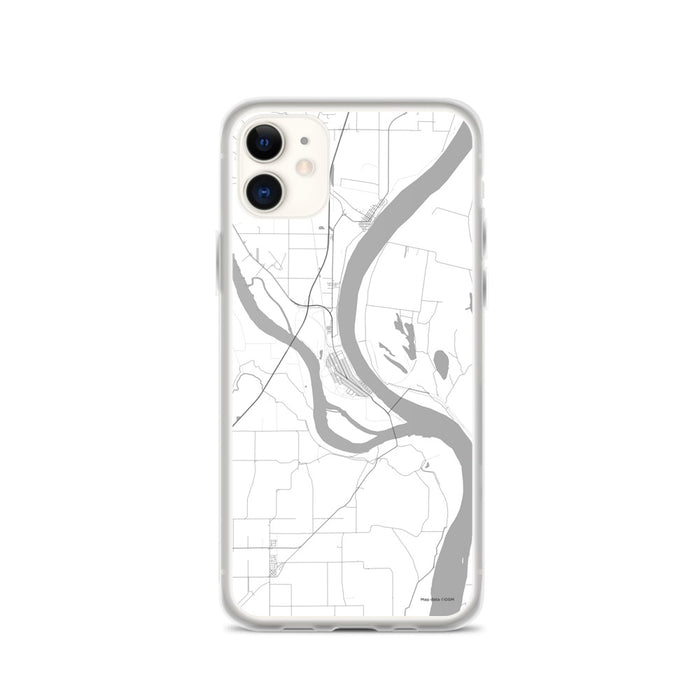 Custom Cairo Illinois Map Phone Case in Classic