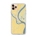 Custom Cairo Illinois Map Phone Case in Woodblock
