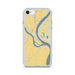 Custom Cairo Illinois Map Phone Case in Woodblock