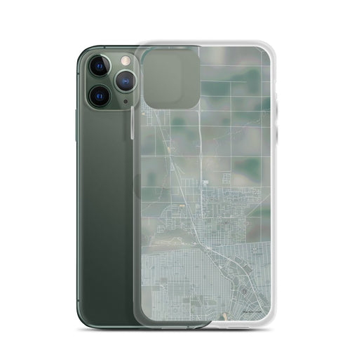 Custom Calexico California Map Phone Case in Afternoon