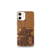 Custom iPhone 12 mini Calexico California Map Phone Case in Ember