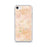 Custom iPhone SE Calexico California Map Phone Case in Watercolor