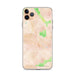 Custom iPhone 11 Pro Max Calistoga California Map Phone Case in Watercolor