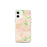 Custom iPhone 12 mini Calistoga California Map Phone Case in Watercolor