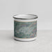 Front View Custom Camarillo California Map Enamel Mug in Afternoon