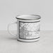 Left View Custom Camarillo California Map Enamel Mug in Classic