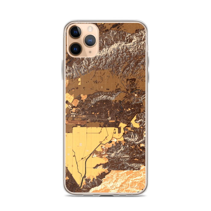 Custom Camarillo California Map Phone Case in Ember
