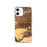Custom Camarillo California Map iPhone 12 Phone Case in Ember