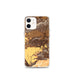 Custom Camarillo California Map iPhone 12 mini Phone Case in Ember