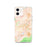 Custom Camarillo California Map iPhone 12 Phone Case in Watercolor