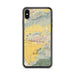 Custom Camarillo California Map Phone Case in Woodblock