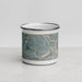 Front View Custom Cambridge Massachusetts Map Enamel Mug in Afternoon