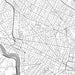 Cambridge Massachusetts Map Print in Classic Style Zoomed In Close Up Showing Details
