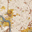 Cambridge Massachusetts Map Print in Woodblock Style Zoomed In Close Up Showing Details