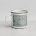 Left View Custom Camden New Jersey Map Enamel Mug in Afternoon