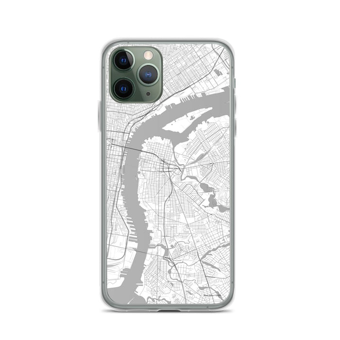 Custom Camden New Jersey Map Phone Case in Classic