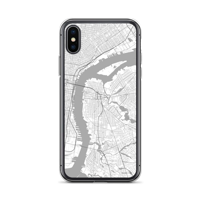 Custom Camden New Jersey Map Phone Case in Classic