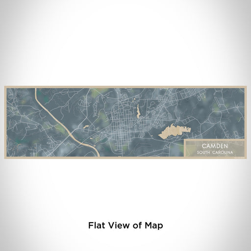 Flat View of Map Custom Camden South Carolina Map Enamel Mug in Afternoon