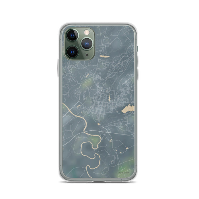 Custom iPhone 11 Pro Camden South Carolina Map Phone Case in Afternoon