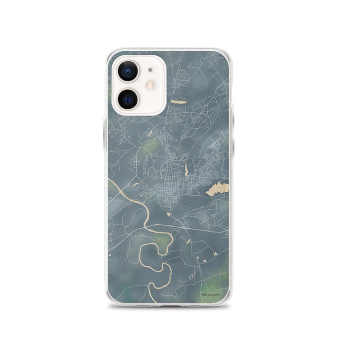 Custom iPhone 12 Camden South Carolina Map Phone Case in Afternoon