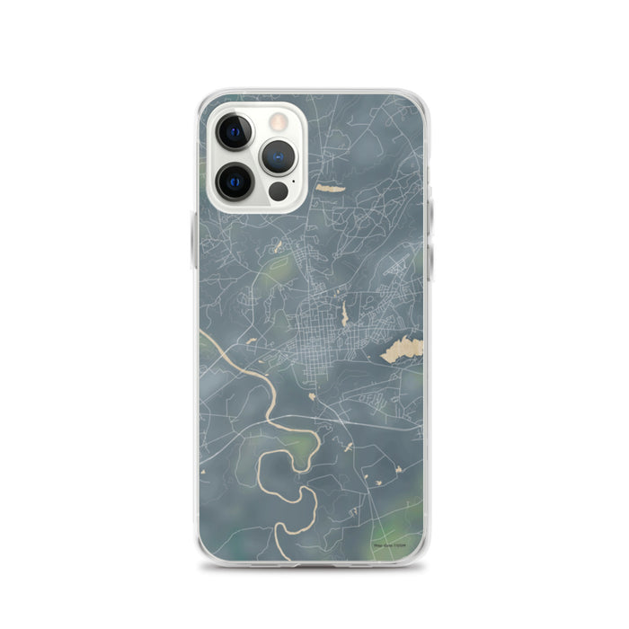 Custom iPhone 12 Pro Camden South Carolina Map Phone Case in Afternoon