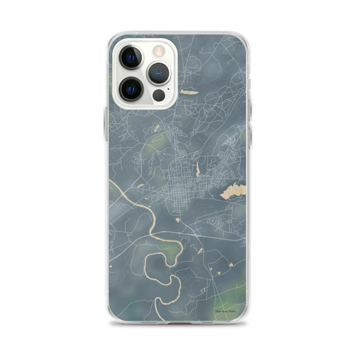Custom iPhone 12 Pro Max Camden South Carolina Map Phone Case in Afternoon