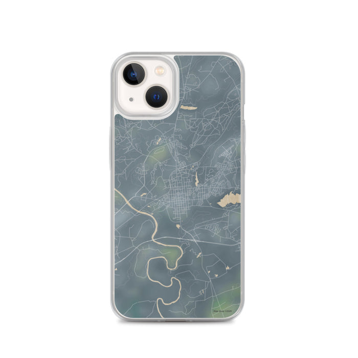 Custom iPhone 13 Camden South Carolina Map Phone Case in Afternoon