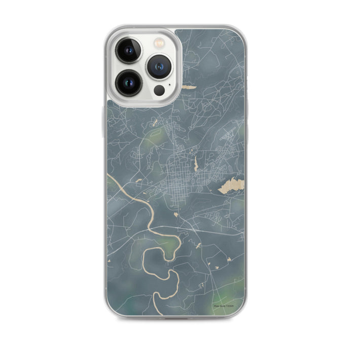 Custom iPhone 13 Pro Max Camden South Carolina Map Phone Case in Afternoon
