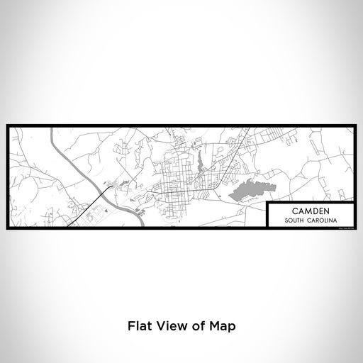 Flat View of Map Custom Camden South Carolina Map Enamel Mug in Classic
