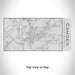 Rendered View of Camden South Carolina Map Engraving on 17oz Stainless Steel Insulated Cola Bottle